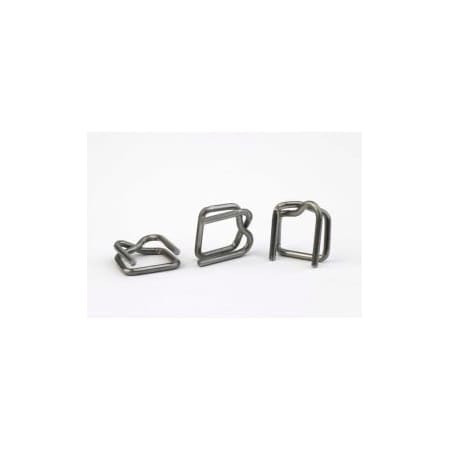 Pac Strapping Products Pac Strapping Standard Duty Polypropylene Strapping Wire Buckles, 1/2" Strap Width, Pack of 1000 B-4A